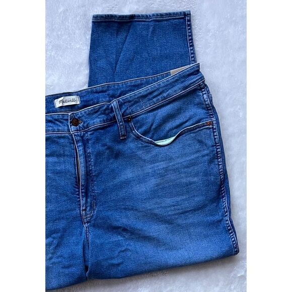 NWT Madewell Plus Stovepipe Jeans in Euclid Wash, Size 28W - Picture 8 of 16